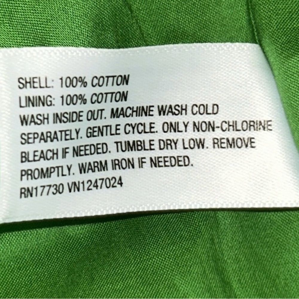 Kate Spade for Target Two-Piece Green Eyelet Skirt And Top Extra Large Matching - Picture 8 of 14